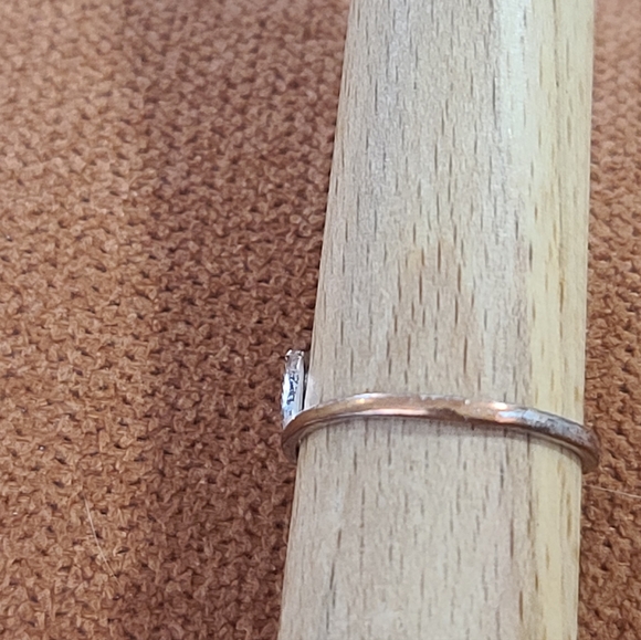 Delicate Sterling Silver Leaf Band Ring 925 - Picture 4 of 12